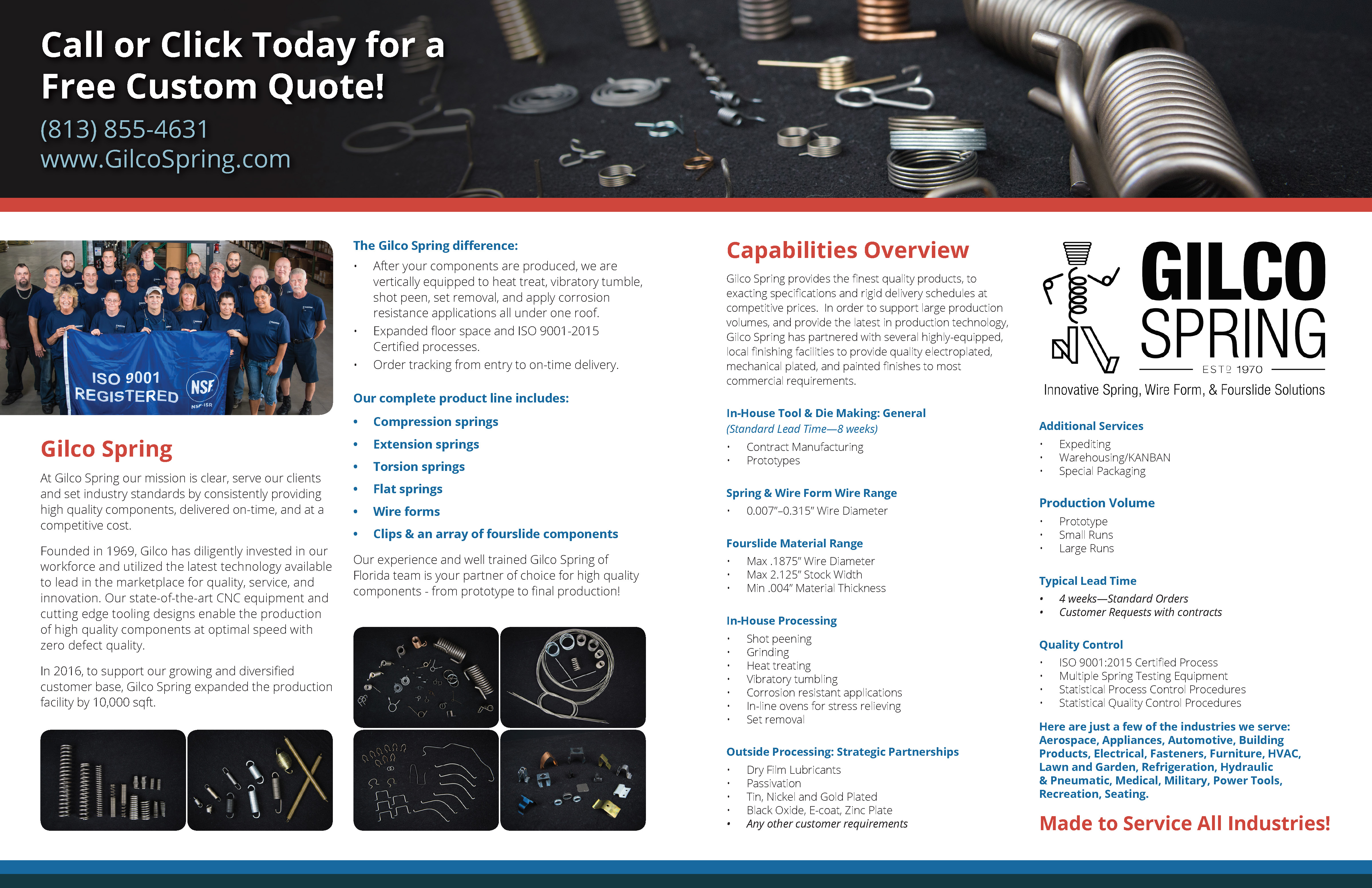 Brochure | Gilco Spring